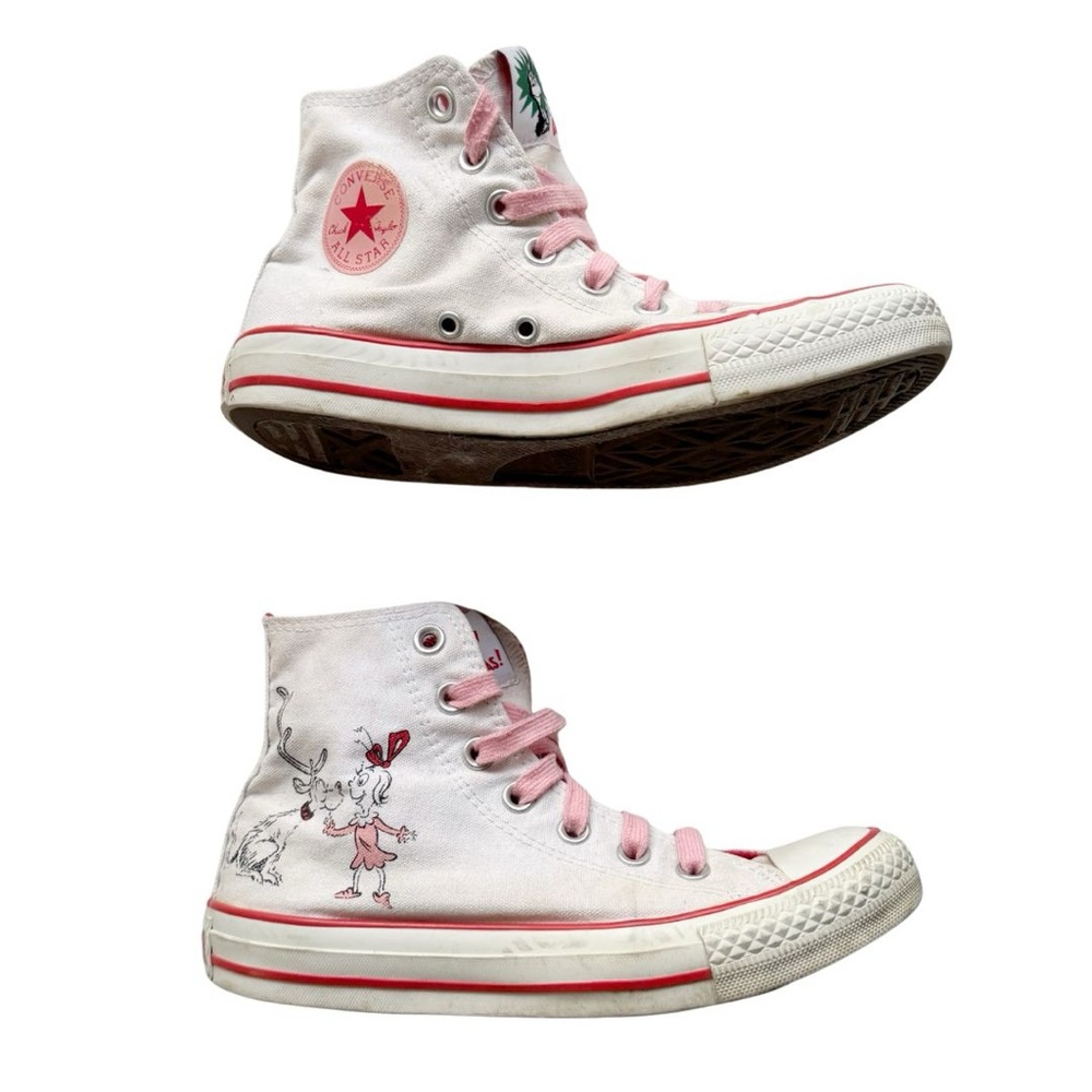 Converse X Dr. Seuss How The Grinch Stole Christmas Sneakers